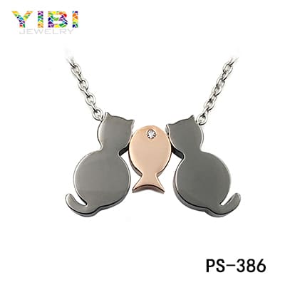 Women's stainless steel pendant