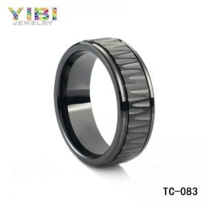 Custom black tungsten metal jewelry manufacturers