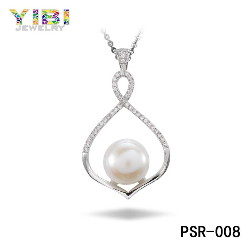 Brass pearl wedding jewelry OEM factory