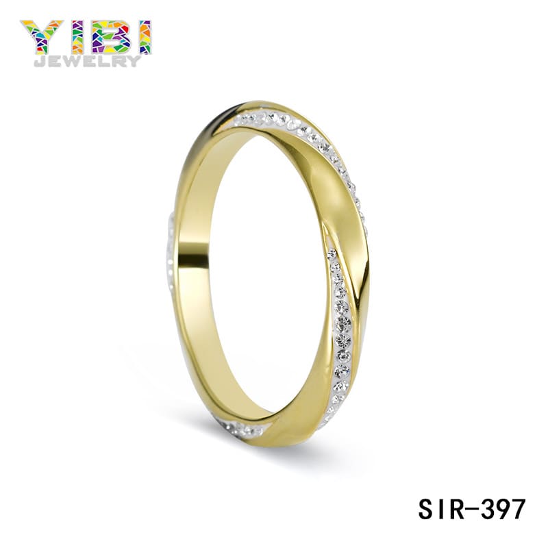 High quality cubic zirconia wedding rings