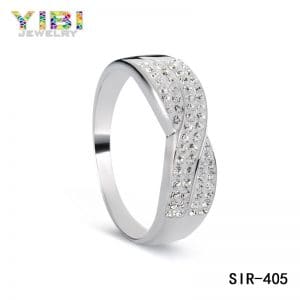 Women High Quality Brass Cubic Zirconia Rings