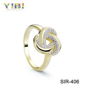 Classic women brass wedding rings