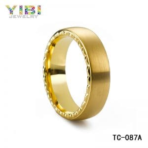 wholesale brushed tungsten wedding bands manufacturers