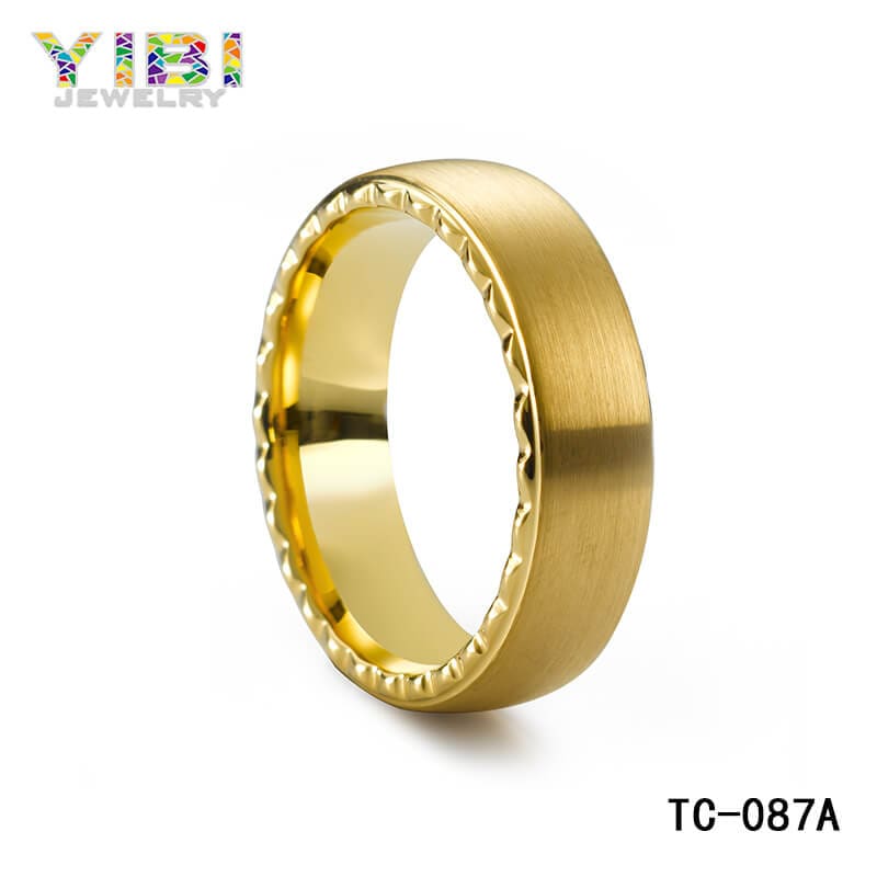 wholesale brushed tungsten wedding bands manufacturers