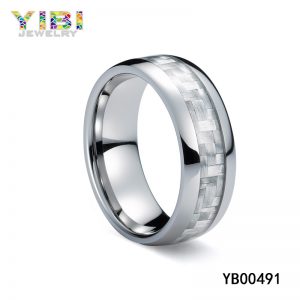 stainless steel carbon fiber ring