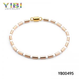 Rose Gold Plated Women Stainless Steel Bracelet