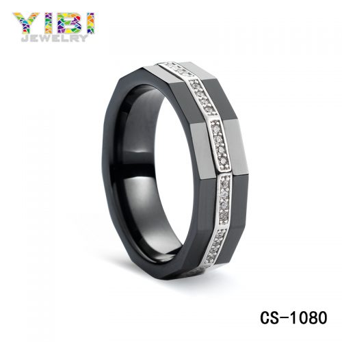 men's ceramic wedding rings