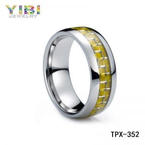 tungsten carbon fiber wedding bands factory