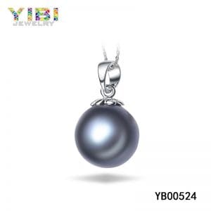 Classic Brass Black Tahitian Pearl Jewelry