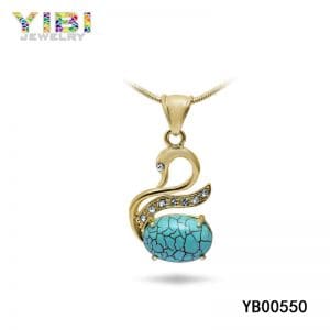 Fine brass turquoise jewelry, turquoise stone jewelry
