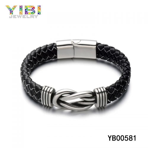 Leather Stainless Steel Jewelry Manufacturer