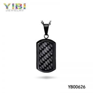 stainless steel carbon fiber jewelry