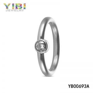 stainless steel ladies rings