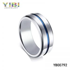 High quality men titanium wedding rings