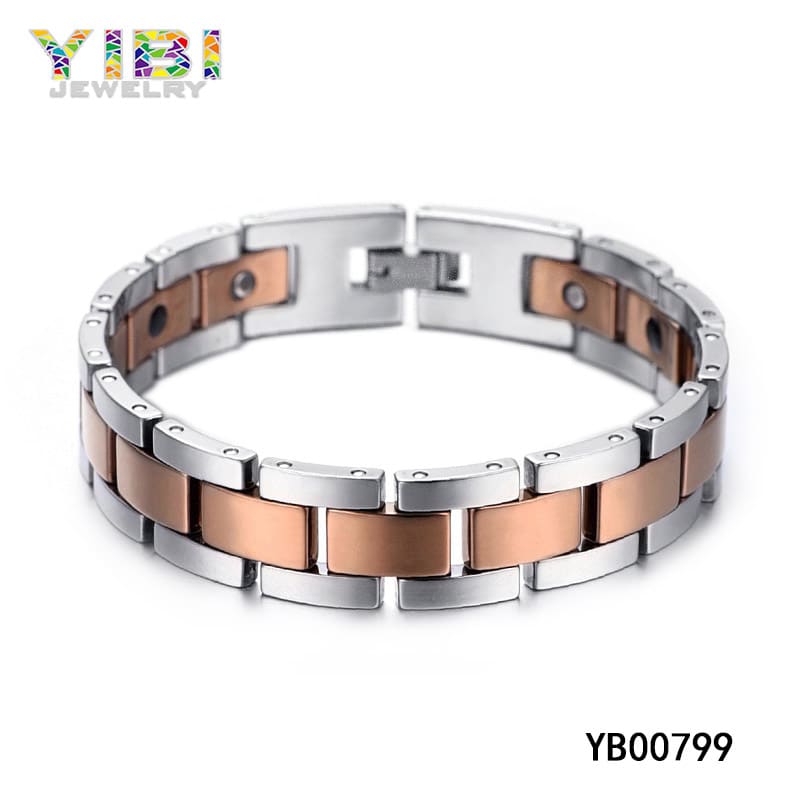 Rose gold tungsten jewelry