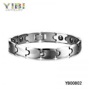 Men high quality tungsten carbide bracelet