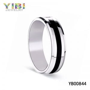 High quality men titanium wedding bands