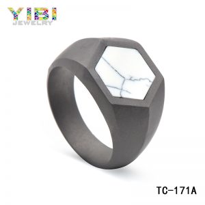 stainless steel signet ring