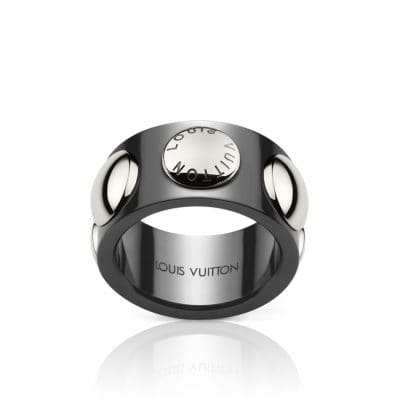 Emprise white gold ring with diamonds, Louis Vuitton