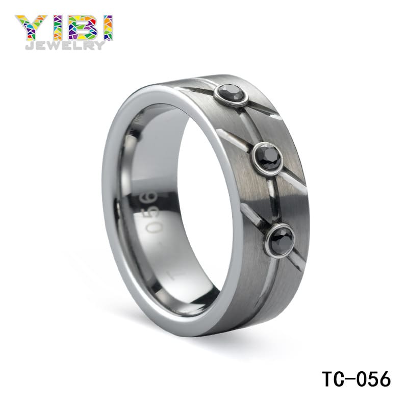 High quality tungsten cz jewelry