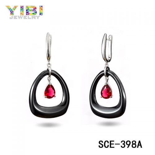 Women High-tech Ceramic Earrings