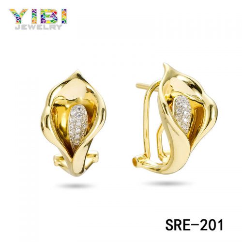 Rose Gold Brass Earrings manufacturer