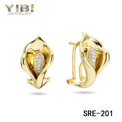 Gold Plated Brass Earrings manufacturer