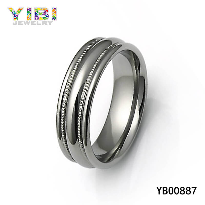 mens titanium engagement rings