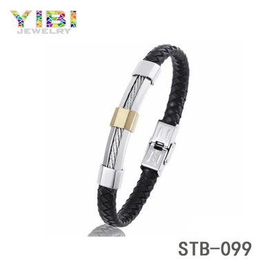 Stainless Steel Leather Jewelry Supplier