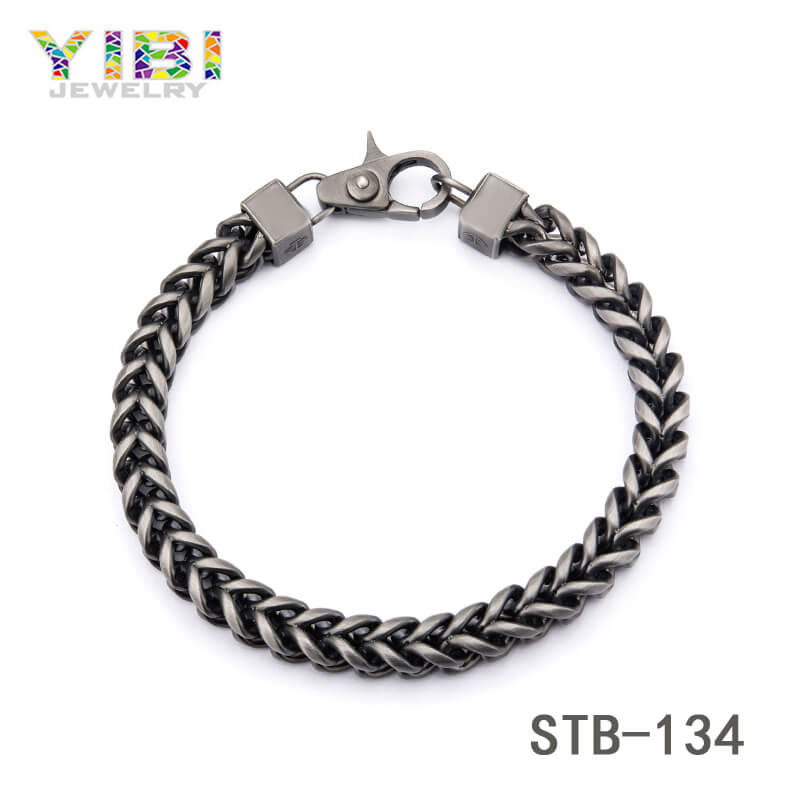 surgical stainless steel chain bracelet