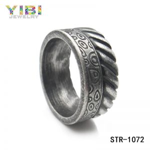 Unique 316L Stainless Steel Vintage Jewelry Rings