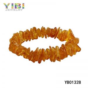 raw baltic amber bracelet