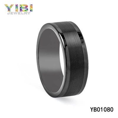 black tungsten carbide jewelry manufacturer china