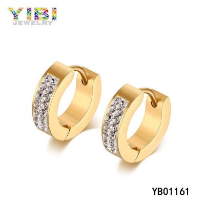 316L Stainless Steel CZ Earrings Manufacturer