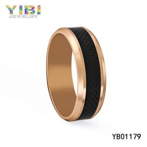 Tungsten Carbon Fiber Wedding Bands