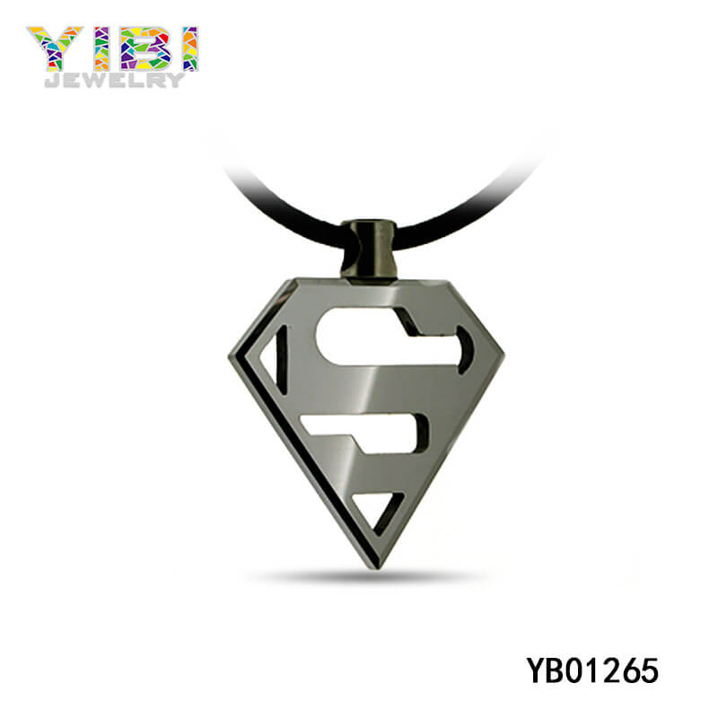 men's tungsten carbide pendant