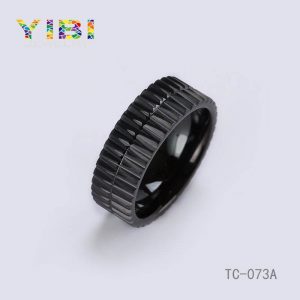 Black Tungsten Carbide Ring