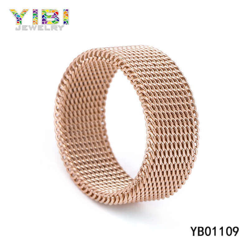 316L Stainless Steel Mesh Ring