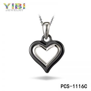 High-tech Ceramic Heart Jewelry