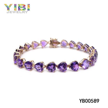 Amethyst bracelet jewelry