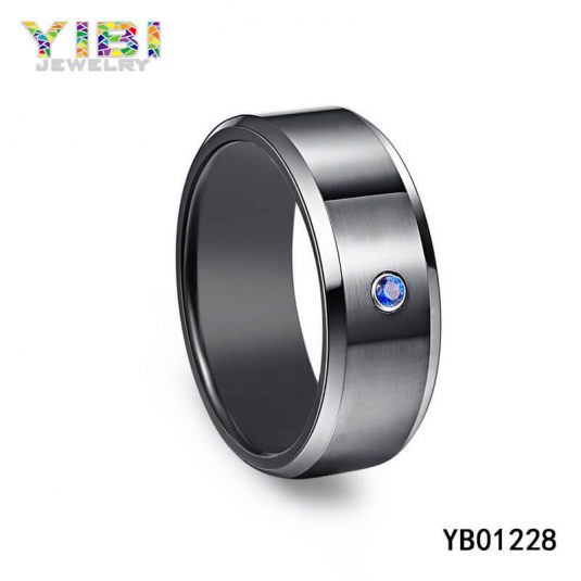 Brushed Tungsten Carbide Ring Manufacturer