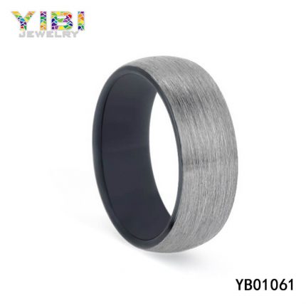 Classic Flat Tungsten Rings